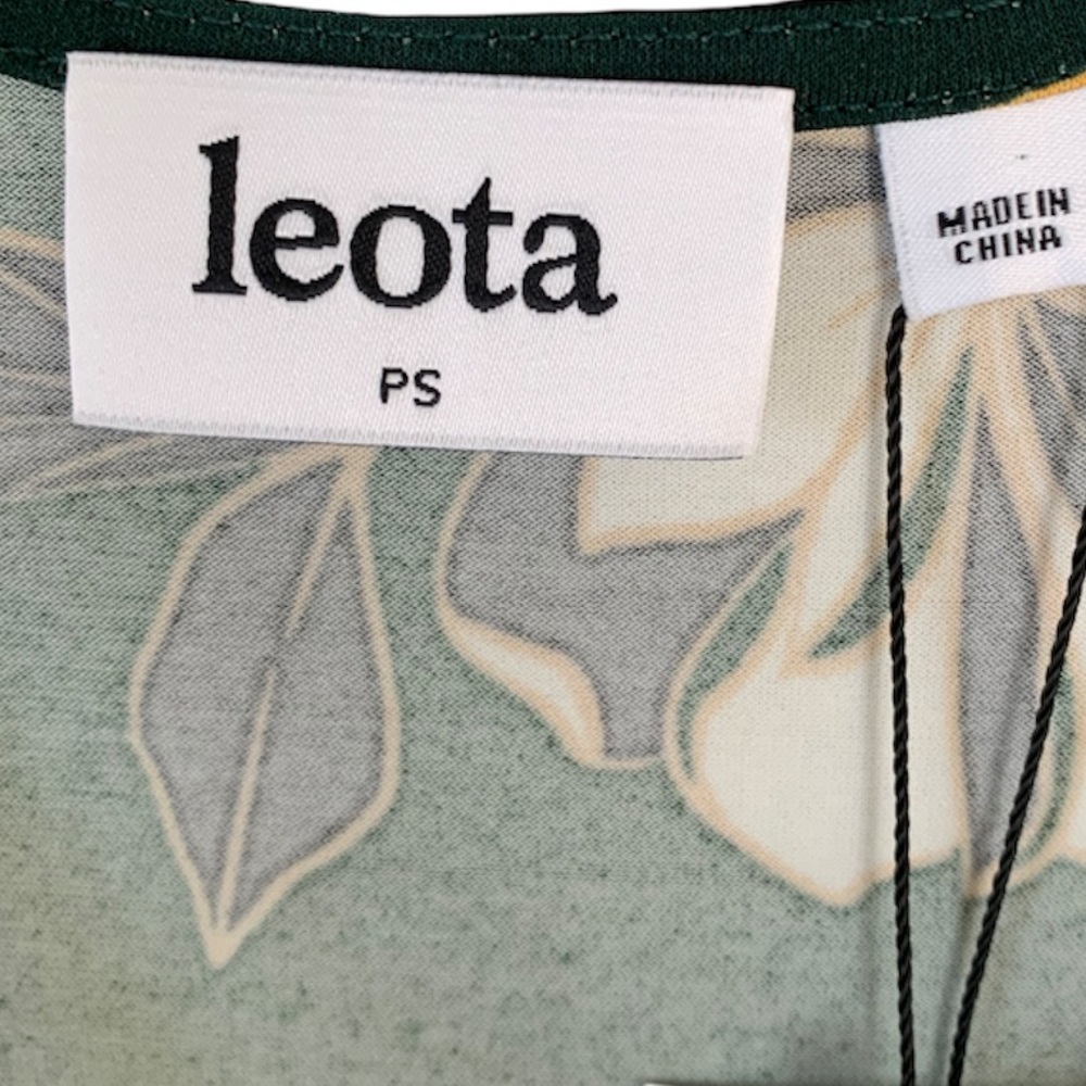 Leota Felicity Sleeveless Ruffle Perfect Faux Wrap Dress - Picture 5 of 11